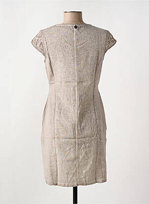 Rochie midi bej MALOKA femeie