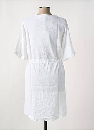 Rochie midi alb MALOKA femeie