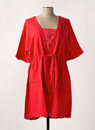 Rochie midi roșu MALOKA femeie