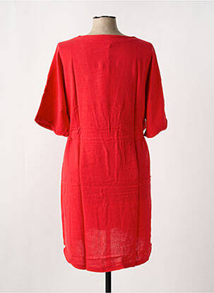 Rochie midi roșu MALOKA femeie