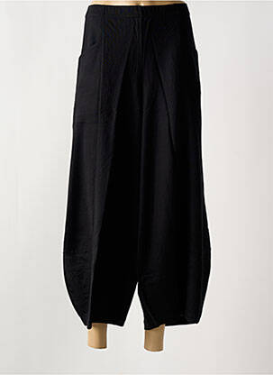 Pantalon larg negru G!OZE femeie