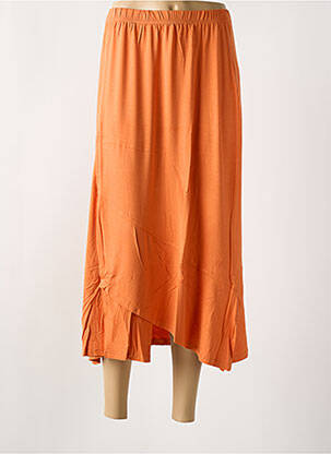 Fustă lungă portocaliu G!OZE femeie
