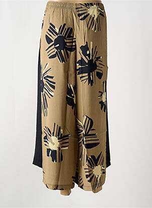 Pantalon larg verde G!OZE femeie