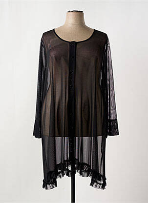 Tunică mâneci lungi negru G!OZE femeie