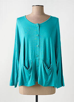 Vestă cu mâneci lungi albastru G!OZE femeie