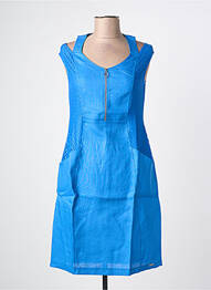 Rochie midi albastru MALOKA femeie