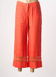 Pantalon 7/8 portocaliu MALOKA femeie