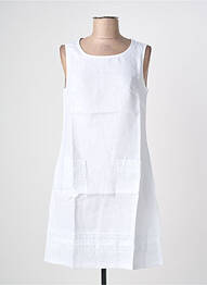 Rochie midi alb MALOKA femeie