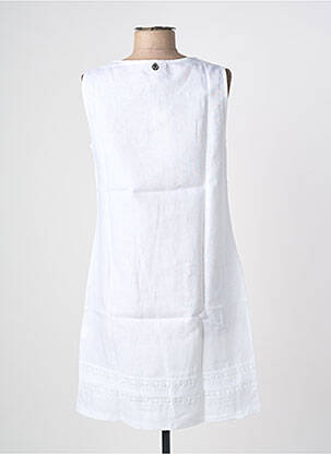 Rochie midi alb MALOKA femeie