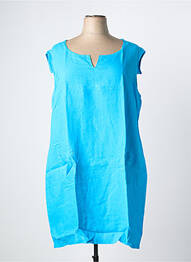 Rochie midi albastru MALOKA femeie