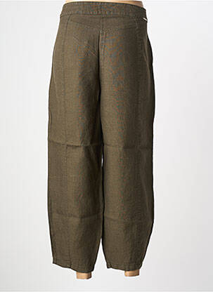 Pantalon 7/8 kaki MALOKA femeie
