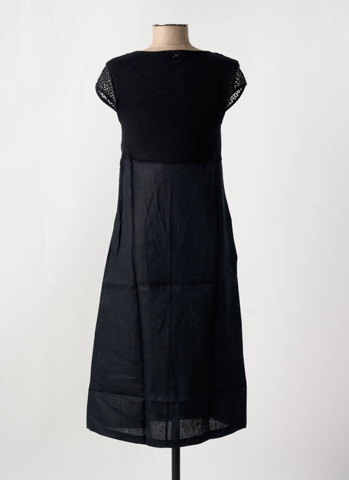 Rochie lungă negru MALOKA femeie