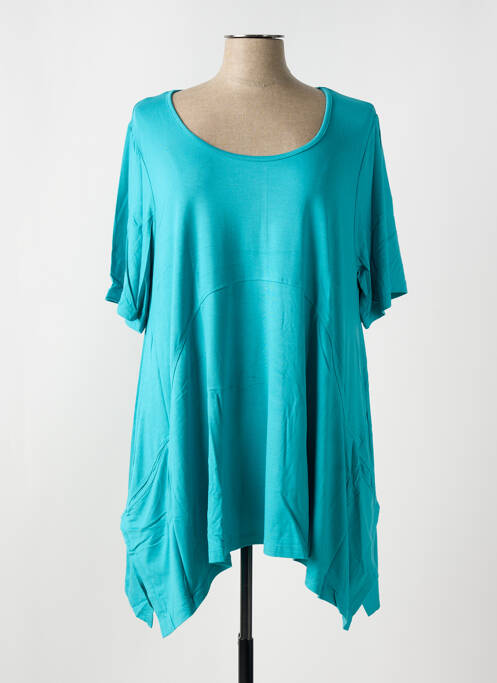 Tunică mâneci scurte albastru G!OZE femeie