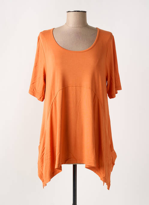 Tunică mâneci scurte portocaliu G!OZE femeie