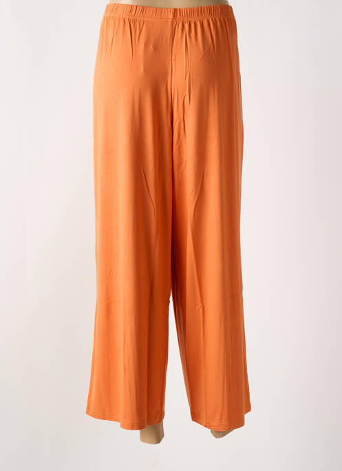 Pantalon trei sferturi portocaliu G!OZE femeie