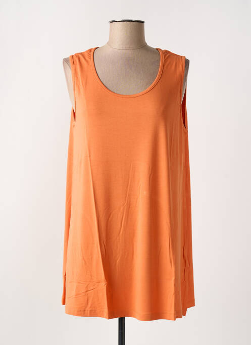 Tunică fără mâneci portocaliu G!OZE femeie