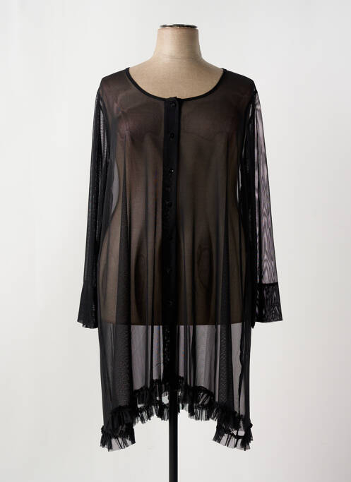 Tunică mâneci lungi negru G!OZE femeie