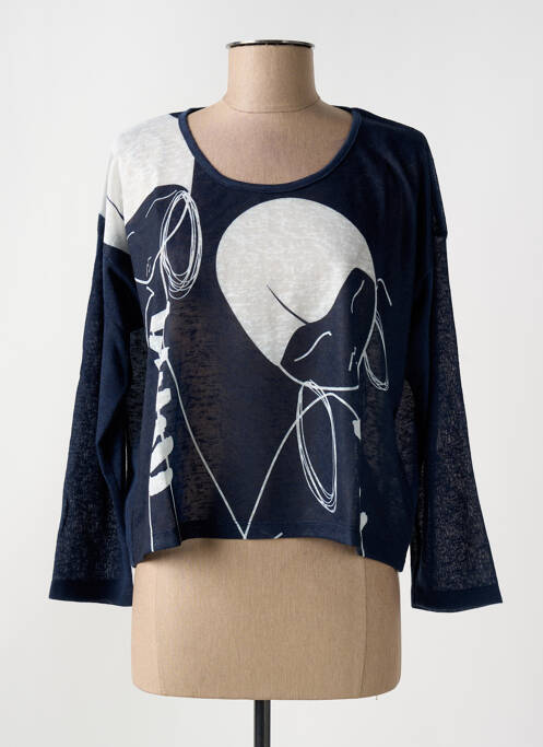 Top albastru G!OZE femeie