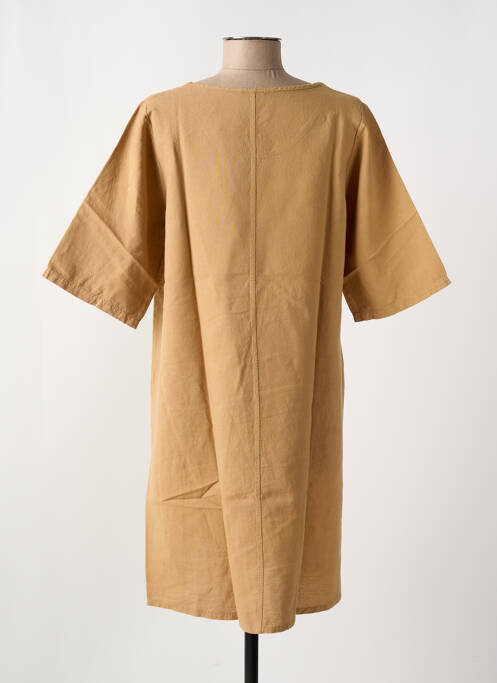 Tunică mâneci scurte maro G!OZE femeie