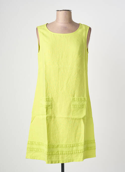 Rochie midi verde MALOKA femeie