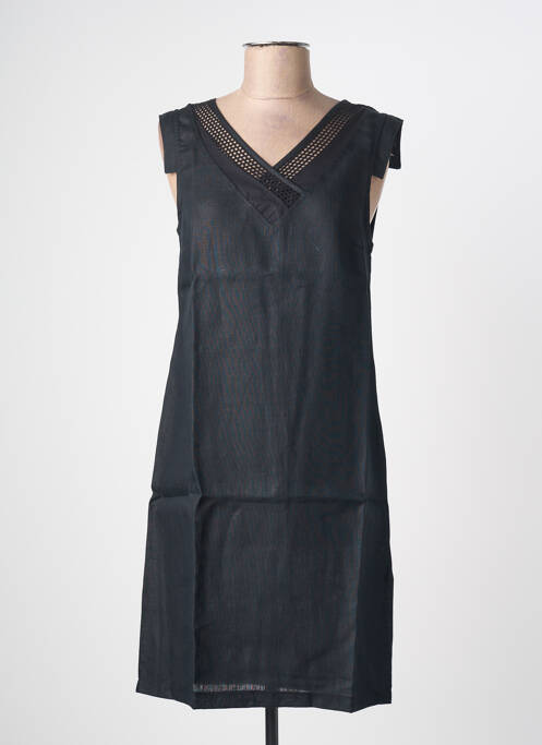 Rochie midi negru MALOKA femeie