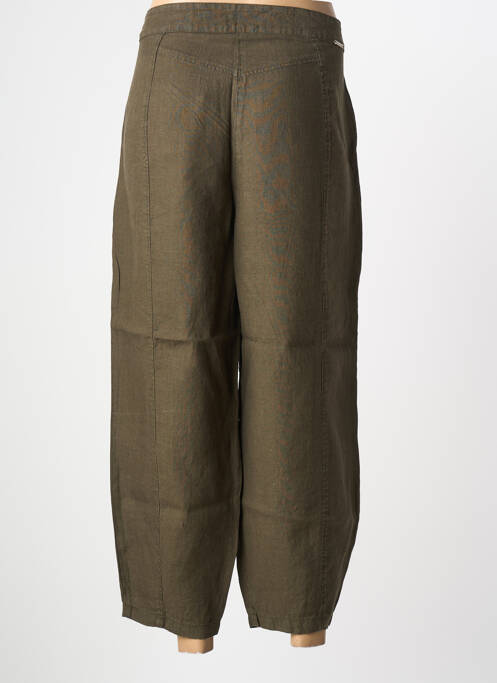 Pantalon 7/8 kaki MALOKA femeie