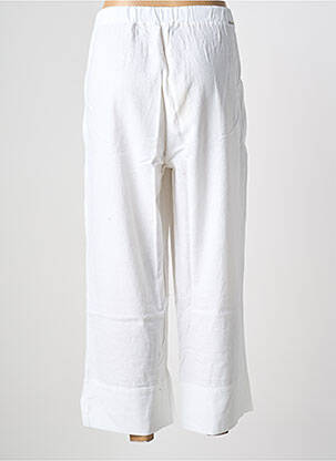 Pantalon 7/8 alb MALOKA femeie