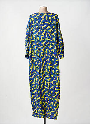 Rochie lungă albastru DEUX. BY ELINE DE MUNCK femeie