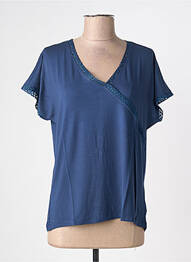 Tricou albastru MALOKA femme