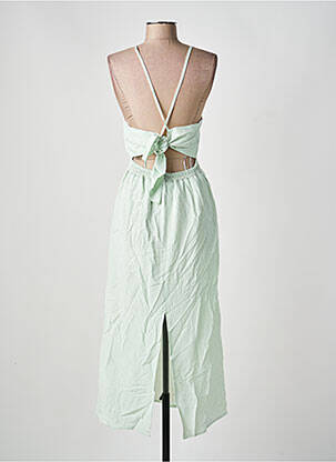 Rochie midi verde CLOUDS OF FASHION femeie