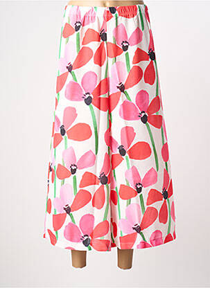 Pantalon 7/8 alb G!OZE femeie