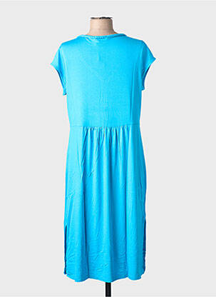 Rochie midi turcoaz MALOKA femeie