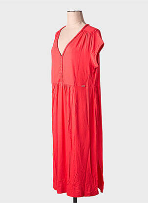 Rochie midi roșu MALOKA femeie