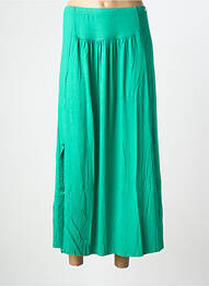 Fustă lungă verde MALOKA femme