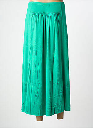 Fustă lungă verde MALOKA femeie