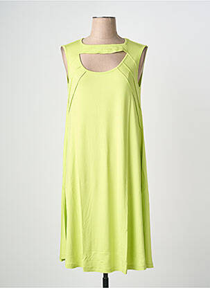 Rochie midi verde MALOKA femeie