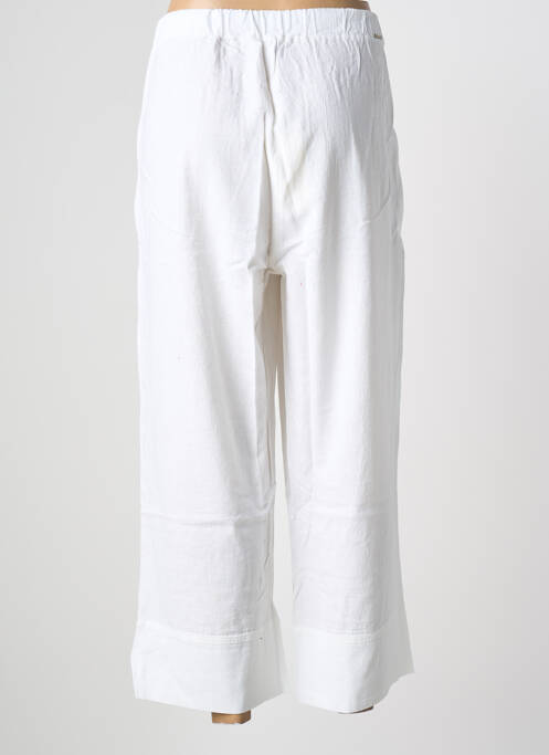 Pantalon 7/8 alb MALOKA femeie
