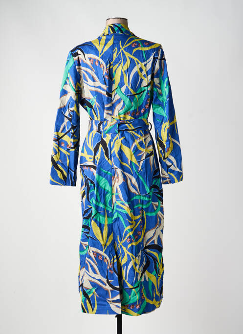 Trench albastru DEUX. BY ELINE DE MUNCK femeie