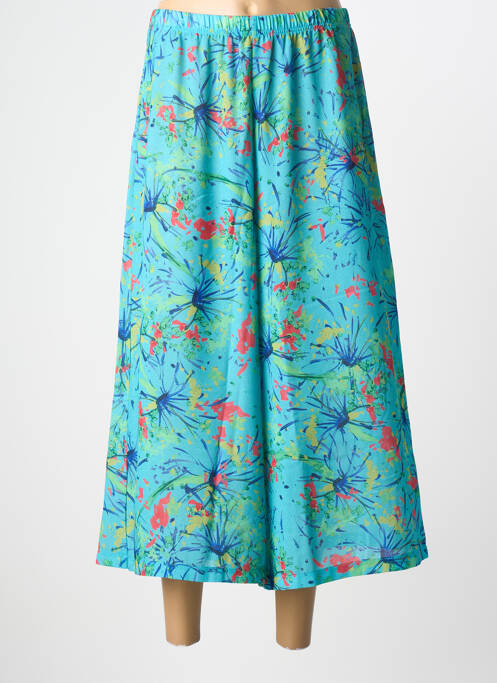 Pantalon trei sferturi albastru G!OZE femeie