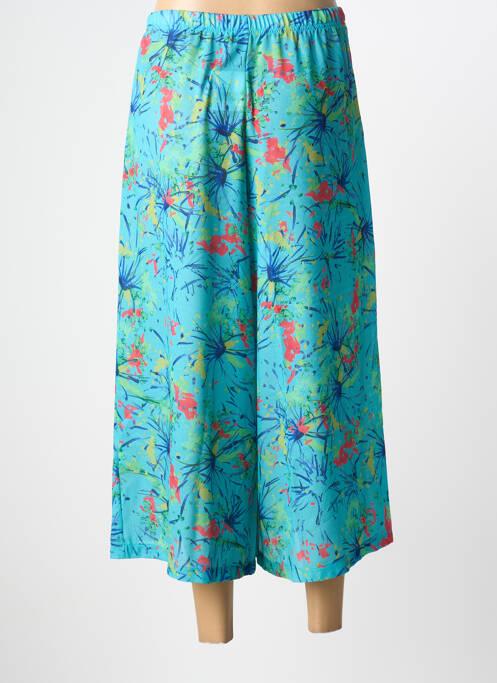 Pantalon trei sferturi albastru G!OZE femeie