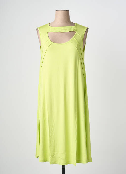 Rochie midi verde MALOKA femeie