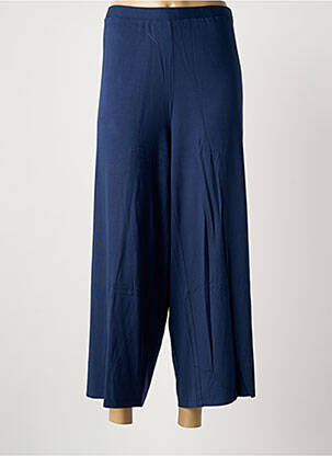 Pantalon trei sferturi albastru MALOKA femeie