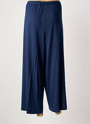 Pantalon trei sferturi albastru MALOKA femeie