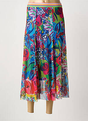 Fustă lungă albastru MALOKA femeie