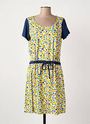 Rochie midi albastru PAUL BRIAL femeie