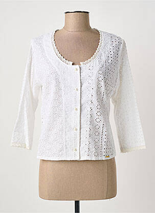 Top alb PAUL BRIAL femeie