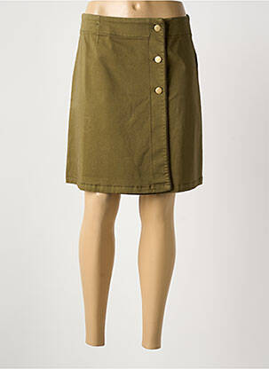 Fustă scurtă verde PAUL BRIAL femeie