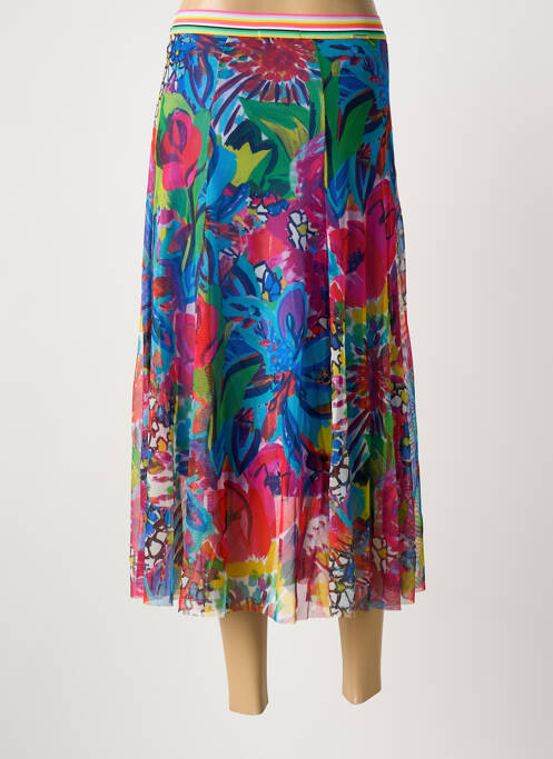 Fustă lungă albastru MALOKA femeie