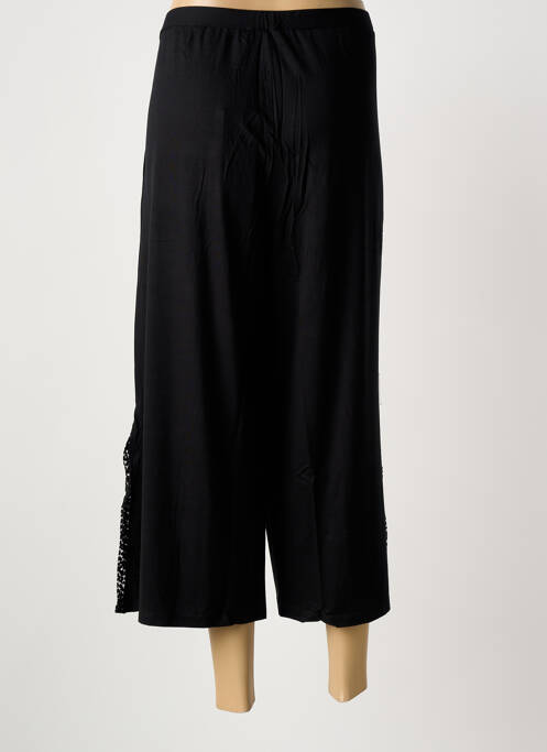 Pantalon trei sferturi negru MALOKA femme