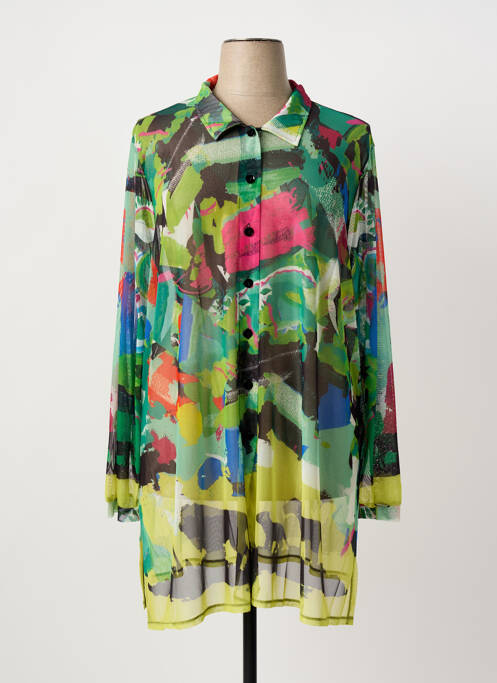 Tunică mâneci lungi verde MALOKA femeie